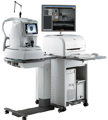 NIDEK社のOCT(光干渉断層計)RS-3000 Advance